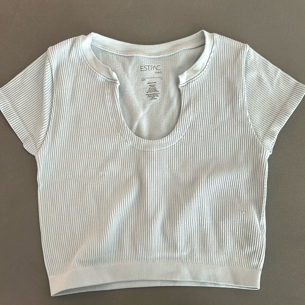 Size small pac sun ribbed crop top